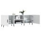 vidaXL Mobile Porta TV Bianco 150x30x50 cm in Legno Multistrato vidaXL Mobile Porta TV Bianco 150x30x50 cm in Legno Multistrato