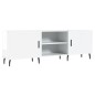 vidaXL Mobile Porta TV Bianco Lucido 150x30x50 cm in Legno Multistrato vidaXL Mobile Porta TV Bianco Lucido 150x30x50 cm in Legno Multistrato