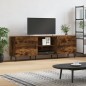 vidaXL Mobile Porta TV Rovere Fumo 150x30x50 cm in Legno Multistrato vidaXL Mobile Porta TV Rovere Fumo 150x30x50 cm in Legno Multistrato