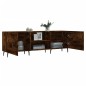 vidaXL Mobile Porta TV Rovere Fumo 150x30x50 cm in Legno Multistrato vidaXL Mobile Porta TV Rovere Fumo 150x30x50 cm in Legno Multistrato