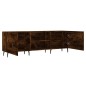 vidaXL Mobile Porta TV Rovere Fumo 150x30x50 cm in Legno Multistrato vidaXL Mobile Porta TV Rovere Fumo 150x30x50 cm in Legno Multistrato