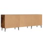 vidaXL Mobile Porta TV Rovere Fumo 150x30x50 cm in Legno Multistrato vidaXL Mobile Porta TV Rovere Fumo 150x30x50 cm in Legno Multistrato