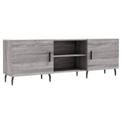 vidaXL Mobile Porta TV Grigio Sonoma 150x30x50 cm in Legno Multistrato
