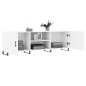 vidaXL Mobile Porta TV Bianco 150x30x50 cm in Legno Multistrato vidaXL Mobile Porta TV Bianco 150x30x50 cm in Legno Multistrato