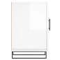 vidaXL Mobile Porta TV Bianco Lucido 150x30x50 cm in Legno Multistrato