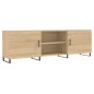 vidaXL Mobile Porta TV Rovere Sonoma 150x30x50 cm in Legno Multistrato