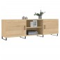 vidaXL Mobile Porta TV Rovere Sonoma 150x30x50 cm in Legno Multistrato