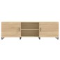 vidaXL Mobile Porta TV Rovere Sonoma 150x30x50 cm in Legno Multistrato
