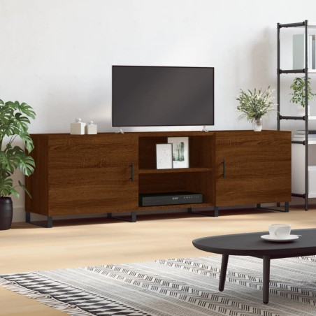 vidaXL Mobile Porta TV Rovere Marrone 150x30x50cm in Legno Multistrato