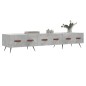 vidaXL Mobile Porta TV Grigio Cemento 150x36x30 cm Legno Multistrato vidaXL Mobile Porta TV Grigio Cemento 150x36x30 cm Legno Multistrato