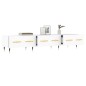 vidaXL Mobile Porta TV Bianco 150x36x30 cm in Legno Multistrato vidaXL Mobile Porta TV Bianco 150x36x30 cm in Legno Multistrato