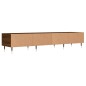 vidaXL Mobile Porta TV Rovere Marrone 150x36x30cm in Legno Multistrato vidaXL Mobile Porta TV Rovere Marrone 150x36x30cm in Legno Multistrato
