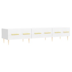 vidaXL Mobile Porta TV Bianco 150x36x30 cm in Legno Multistrato