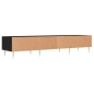 vidaXL Mobile Porta TV Nero 150x36x30 cm in Legno Multistrato vidaXL Mobile Porta TV Nero 150x36x30 cm in Legno Multistrato