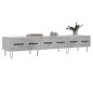 vidaXL Mobile Porta TV Grigio Cemento 150x36x30 cm Legno Multistrato vidaXL Mobile Porta TV Grigio Cemento 150x36x30 cm Legno Multistrato
