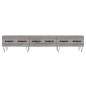 vidaXL Mobile Porta TV Grigio Sonoma 150x36x30 cm in Legno Multistrato vidaXL Mobile Porta TV Grigio Sonoma 150x36x30 cm in Legno Multistrato