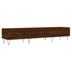 vidaXL Mobile Porta TV Rovere Marrone 150x36x30cm in Legno Multistrato
