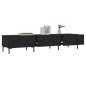 vidaXL Mobile Porta TV Nero 150x36x30 cm in Legno Multistrato vidaXL Mobile Porta TV Nero 150x36x30 cm in Legno Multistrato