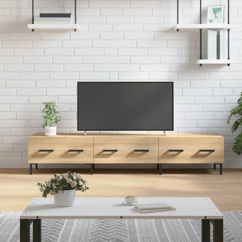 vidaXL Mobile Porta TV Rovere Sonoma 150x36x30 cm in Legno Multistrato vidaXL Mobile Porta TV Rovere Sonoma 150x36x30 cm in Legno Multistrato