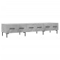 vidaXL Mobile Porta TV Grigio Cemento 150x36x30 cm Legno Multistrato vidaXL Mobile Porta TV Grigio Cemento 150x36x30 cm Legno Multistrato