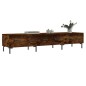 vidaXL Mobile Porta TV Rovere Fumo 150x36x30 cm in Legno Multistrato vidaXL Mobile Porta TV Rovere Fumo 150x36x30 cm in Legno Multistrato