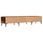 vidaXL Mobile Porta TV Rovere Fumo 150x36x30 cm in Legno Multistrato vidaXL Mobile Porta TV Rovere Fumo 150x36x30 cm in Legno Multistrato