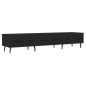 vidaXL Mobile Porta TV Nero 150x36x30 cm in Legno Multistrato vidaXL Mobile Porta TV Nero 150x36x30 cm in Legno Multistrato