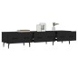 vidaXL Mobile Porta TV Nero 150x36x30 cm in Legno Multistrato vidaXL Mobile Porta TV Nero 150x36x30 cm in Legno Multistrato