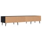 vidaXL Mobile Porta TV Nero 150x36x30 cm in Legno Multistrato vidaXL Mobile Porta TV Nero 150x36x30 cm in Legno Multistrato