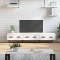 vidaXL Mobile Porta TV Bianco Lucido 150x36x30 cm in Legno Multistrato vidaXL Mobile Porta TV Bianco Lucido 150x36x30 cm in Legno Multistrato