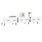 vidaXL Mobile Porta TV Bianco Lucido 150x36x30 cm in Legno Multistrato vidaXL Mobile Porta TV Bianco Lucido 150x36x30 cm in Legno Multistrato