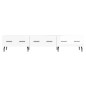 vidaXL Mobile Porta TV Bianco Lucido 150x36x30 cm in Legno Multistrato vidaXL Mobile Porta TV Bianco Lucido 150x36x30 cm in Legno Multistrato