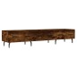 vidaXL Mobile Porta TV Rovere Fumo 150x36x30 cm in Legno Multistrato vidaXL Mobile Porta TV Rovere Fumo 150x36x30 cm in Legno Multistrato