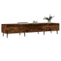 vidaXL Mobile Porta TV Rovere Fumo 150x36x30 cm in Legno Multistrato vidaXL Mobile Porta TV Rovere Fumo 150x36x30 cm in Legno Multistrato