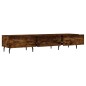 vidaXL Mobile Porta TV Rovere Fumo 150x36x30 cm in Legno Multistrato vidaXL Mobile Porta TV Rovere Fumo 150x36x30 cm in Legno Multistrato