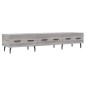 vidaXL Mobile Porta TV Grigio Sonoma 150x36x30 cm in Legno Multistrato