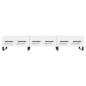 vidaXL Mobile Porta TV Bianco 150x36x30 cm in Legno Multistrato vidaXL Mobile Porta TV Bianco 150x36x30 cm in Legno Multistrato