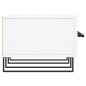 vidaXL Mobile Porta TV Bianco 150x36x30 cm in Legno Multistrato vidaXL Mobile Porta TV Bianco 150x36x30 cm in Legno Multistrato