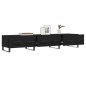 vidaXL Mobile Porta TV Nero 150x36x30 cm in Legno Multistrato vidaXL Mobile Porta TV Nero 150x36x30 cm in Legno Multistrato