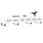 vidaXL Mobile Porta TV Bianco Lucido 150x36x30 cm in Legno Multistrato vidaXL Mobile Porta TV Bianco Lucido 150x36x30 cm in Legno Multistrato
