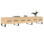 vidaXL Mobile Porta TV Rovere Sonoma 150x36x30 cm in Legno Multistrato vidaXL Mobile Porta TV Rovere Sonoma 150x36x30 cm in Legno Multistrato