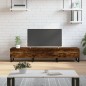 vidaXL Mobile Porta TV Rovere Fumo 150x36x30 cm in Legno Multistrato vidaXL Mobile Porta TV Rovere Fumo 150x36x30 cm in Legno Multistrato