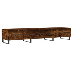 vidaXL Mobile Porta TV Rovere Fumo 150x36x30 cm in Legno Multistrato