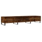 vidaXL Mobile Porta TV Rovere Fumo 150x36x30 cm in Legno Multistrato vidaXL Mobile Porta TV Rovere Fumo 150x36x30 cm in Legno Multistrato