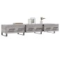 vidaXL Mobile Porta TV Grigio Sonoma 150x36x30 cm in Legno Multistrato