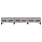 vidaXL Mobile Porta TV Grigio Sonoma 150x36x30 cm in Legno Multistrato
