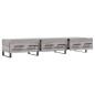 vidaXL Mobile Porta TV Grigio Sonoma 150x36x30 cm in Legno Multistrato