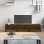 vidaXL Mobile Porta TV Rovere Marrone 150x36x30cm in Legno Multistrato vidaXL Mobile Porta TV Rovere Marrone 150x36x30cm in Legno Multistrato