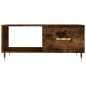 vidaXL Tavolino da Salotto Rovere Fumo 90x50x40cm in Legno Multistrato