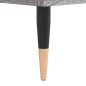 vidaXL Tavolino da Salotto Grigio Sonoma 90x50x40 cm Legno Multistrato